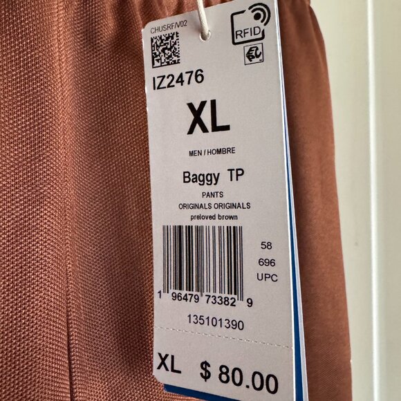 NTW Adidas Original Baggy Adicolor Track Pant XL (Men's, but can be unisex) - Picture 3 of 6